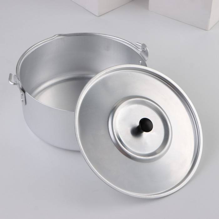 Набор походный в рюкзаке, 15 предметов, алюминиевые крышки